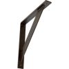 imageEkena Millwork BKTM02X20X20TRSS 2Inch W x 20Inch D x 20Inch H Traditional Bracket Stainless SteelAntiqued Bronze