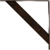imageEkena Millwork BKTM02X20X20TRSS 2Inch W x 20Inch D x 20Inch H Traditional Bracket Stainless SteelAntiqued Bronze