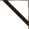 imageEkena Millwork BKTM02X20X20TRSS 2Inch W x 20Inch D x 20Inch H Traditional Bracket Stainless SteelAntiqued Bronze