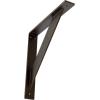 imageEkena Millwork BKTM02X20X20TRSS 2Inch W x 20Inch D x 20Inch H Traditional Bracket Stainless SteelAntiqued Bronze