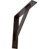 imageEkena Millwork BKTM02X20X20TRSS 2Inch W x 20Inch D x 20Inch H Traditional Bracket Stainless SteelAntiqued Bronze