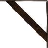 imageEkena Millwork BKTM02X20X20TRSS 2Inch W x 20Inch D x 20Inch H Traditional Bracket Stainless SteelAntiqued Bronze