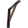 imageEkena Millwork BKTM02X20X20TRSS 2Inch W x 20Inch D x 20Inch H Traditional Bracket Stainless SteelAntiqued Copper