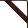 imageEkena Millwork BKTM02X20X20TRSS 2Inch W x 20Inch D x 20Inch H Traditional Bracket Stainless SteelAntiqued Copper