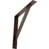 imageEkena Millwork BKTM02X20X20TRSS 2Inch W x 20Inch D x 20Inch H Traditional Bracket Stainless SteelAntiqued Copper