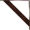 imageEkena Millwork BKTM02X20X20TRSS 2Inch W x 20Inch D x 20Inch H Traditional Bracket Stainless SteelAntiqued Copper