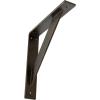 imageEkena Millwork BKTM02X20X20TRSS 2Inch W x 20Inch D x 20Inch H Traditional Bracket Stainless SteelAntiqued Pale Gold