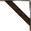 imageEkena Millwork BKTM02X20X20TRSS 2Inch W x 20Inch D x 20Inch H Traditional Bracket Stainless SteelAntiqued Pale Gold