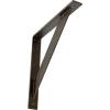 imageEkena Millwork BKTM02X20X20TRSS 2Inch W x 20Inch D x 20Inch H Traditional Bracket Stainless SteelAntiqued Pale Gold