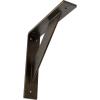imageEkena Millwork BKTM02X20X20TRSS 2Inch W x 20Inch D x 20Inch H Traditional Bracket Stainless SteelAntiqued Pale Gold