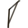 imageEkena Millwork BKTM02X20X20TRSS 2Inch W x 20Inch D x 20Inch H Traditional Bracket Stainless SteelAntiqued Pale Gold