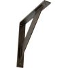 imageEkena Millwork BKTM02X20X20TRSS 2Inch W x 20Inch D x 20Inch H Traditional Bracket Stainless SteelAntiqued Pale Gold