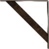 imageEkena Millwork BKTM02X20X20TRSS 2Inch W x 20Inch D x 20Inch H Traditional Bracket Stainless SteelAntiqued Pale Gold