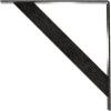 imageEkena Millwork BKTM02X20X20TRSS 2Inch W x 20Inch D x 20Inch H Traditional Bracket Stainless SteelAntiqued Pewter