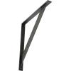 imageEkena Millwork BKTM02X20X20TRSS 2Inch W x 20Inch D x 20Inch H Traditional Bracket Stainless SteelAntiqued Silver