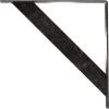imageEkena Millwork BKTM02X20X20TRSS 2Inch W x 20Inch D x 20Inch H Traditional Bracket Stainless SteelAntiqued Silver