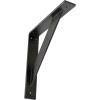 imageEkena Millwork BKTM02X20X20TRSS 2Inch W x 20Inch D x 20Inch H Traditional Bracket Stainless SteelAntiqued Silver