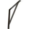 imageEkena Millwork BKTM02X20X20TRSS 2Inch W x 20Inch D x 20Inch H Traditional Bracket Stainless SteelAntiqued Warm Silver
