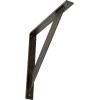 imageEkena Millwork BKTM02X20X20TRSS 2Inch W x 20Inch D x 20Inch H Traditional Bracket Stainless SteelAntiqued Warm Silver