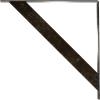 imageEkena Millwork BKTM02X20X20TRSS 2Inch W x 20Inch D x 20Inch H Traditional Bracket Stainless SteelAntiqued Warm Silver
