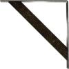 imageEkena Millwork BKTM02X20X20TRSS 2Inch W x 20Inch D x 20Inch H Traditional Bracket Stainless SteelAntiqued Warm Silver