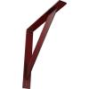 imageEkena Millwork BKTM02X20X20TRSS 2Inch W x 20Inch D x 20Inch H Traditional Bracket Stainless SteelHammered Bright Red