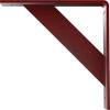 imageEkena Millwork BKTM02X20X20TRSS 2Inch W x 20Inch D x 20Inch H Traditional Bracket Stainless SteelHammered Bright Red