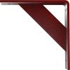 imageEkena Millwork BKTM02X20X20TRSS 2Inch W x 20Inch D x 20Inch H Traditional Bracket Stainless SteelHammered Bright Red