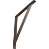 imageEkena Millwork BKTM02X20X20TRSS 2Inch W x 20Inch D x 20Inch H Traditional Bracket Stainless SteelHammered Brown