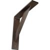 imageEkena Millwork BKTM02X20X20TRSS 2Inch W x 20Inch D x 20Inch H Traditional Bracket Stainless SteelHammered Brown