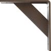 imageEkena Millwork BKTM02X20X20TRSS 2Inch W x 20Inch D x 20Inch H Traditional Bracket Stainless SteelHammered Brown