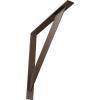 imageEkena Millwork BKTM02X20X20TRSS 2Inch W x 20Inch D x 20Inch H Traditional Bracket Stainless SteelHammered Brown
