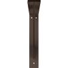 imageEkena Millwork BKTM02X20X20TRSS 2Inch W x 20Inch D x 20Inch H Traditional Bracket Stainless SteelHammered Brown