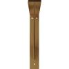 imageEkena Millwork BKTM02X20X20TRSS 2Inch W x 20Inch D x 20Inch H Traditional Bracket Stainless SteelHammered Gold