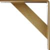 imageEkena Millwork BKTM02X20X20TRSS 2Inch W x 20Inch D x 20Inch H Traditional Bracket Stainless SteelHammered Gold