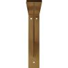 imageEkena Millwork BKTM02X20X20TRSS 2Inch W x 20Inch D x 20Inch H Traditional Bracket Stainless SteelHammered Gold