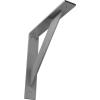 imageEkena Millwork BKTM02X20X20TRSS 2Inch W x 20Inch D x 20Inch H Traditional Bracket Stainless SteelHammered Gray