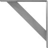 imageEkena Millwork BKTM02X20X20TRSS 2Inch W x 20Inch D x 20Inch H Traditional Bracket Stainless SteelHammered Gray