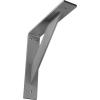 imageEkena Millwork BKTM02X20X20TRSS 2Inch W x 20Inch D x 20Inch H Traditional Bracket Stainless SteelHammered Gray