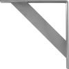 imageEkena Millwork BKTM02X20X20TRSS 2Inch W x 20Inch D x 20Inch H Traditional Bracket Stainless SteelHammered Gray