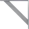 imageEkena Millwork BKTM02X20X20TRSS 2Inch W x 20Inch D x 20Inch H Traditional Bracket Stainless SteelHammered Light Blue