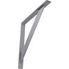 imageEkena Millwork BKTM02X20X20TRSS 2Inch W x 20Inch D x 20Inch H Traditional Bracket Stainless SteelHammered Light Blue