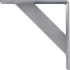 imageEkena Millwork BKTM02X20X20TRSS 2Inch W x 20Inch D x 20Inch H Traditional Bracket Stainless SteelHammered Light Blue