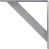 imageEkena Millwork BKTM02X20X20TRSS 2Inch W x 20Inch D x 20Inch H Traditional Bracket Stainless SteelHammered Light Blue