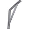 imageEkena Millwork BKTM02X20X20TRSS 2Inch W x 20Inch D x 20Inch H Traditional Bracket Stainless SteelHammered Light Blue