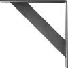 imageEkena Millwork BKTM02X20X20TRSS 2Inch W x 20Inch D x 20Inch H Traditional Bracket Stainless SteelHammered Silver
