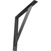 imageEkena Millwork BKTM02X20X20TRSS 2Inch W x 20Inch D x 20Inch H Traditional Bracket Stainless SteelHammered Silver
