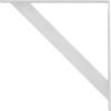 imageEkena Millwork BKTM02X20X20TRSS 2Inch W x 20Inch D x 20Inch H Traditional Bracket Stainless SteelHammered White
