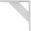 imageEkena Millwork BKTM02X20X20TRSS 2Inch W x 20Inch D x 20Inch H Traditional Bracket Stainless SteelHammered White