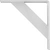 imageEkena Millwork BKTM02X20X20TRSS 2Inch W x 20Inch D x 20Inch H Traditional Bracket Stainless SteelHammered White